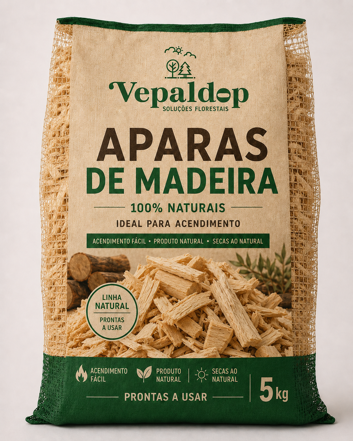 Aparas de madeira