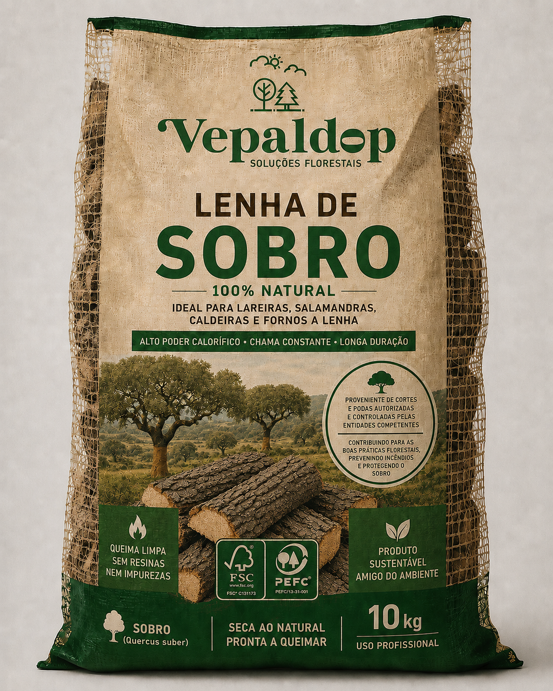 Lenha de sobro
